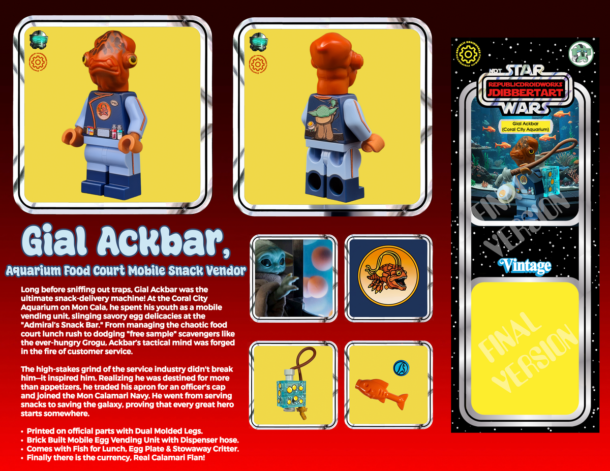 Gial Ackbar (Mobile Snack Vendor)